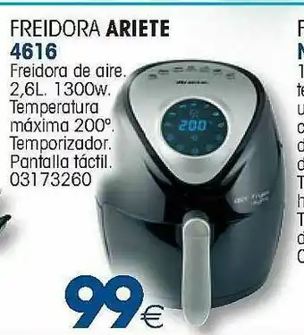 Master Cadena Freidora Ariete 4616 oferta