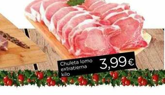 Supermercados Piedra Chuleta Lomo Extratierna oferta