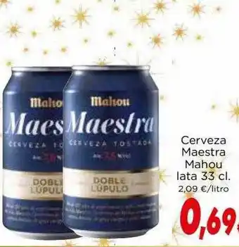 Proxi Cerveza Maestra Mahou oferta