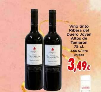 Proxi Vino Tinto Ribera Del Duero Joven Altos De Tamarón oferta