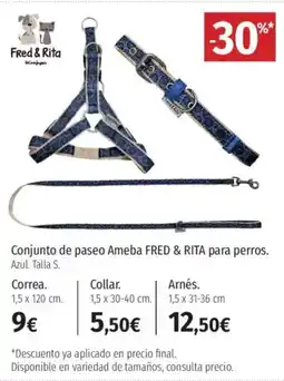 El Corte Inglés FRED & RITA Conjunto de paseo Ameba para perros. oferta