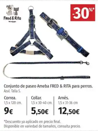 El Corte Inglés FRED & RITA Conjunto de paseo Ameba para perros. oferta