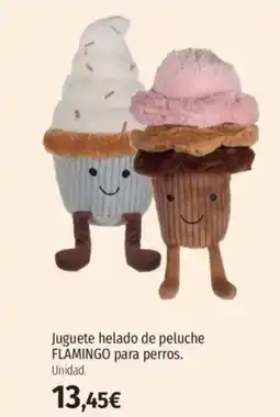 El Corte Inglés FLAMINGO Juguete helado de peluche para perros oferta