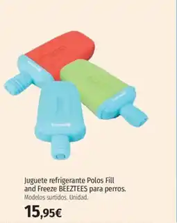 El Corte Inglés BEEZTEES Juguete refrigerante Polos Fill and Freeze para perros oferta