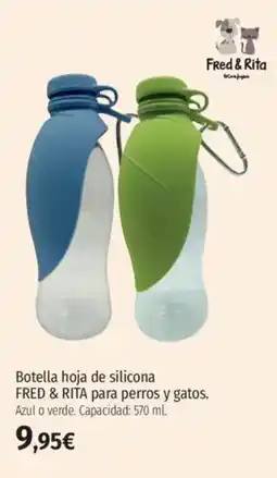 El Corte Inglés FRED & RITA Botella hoja de silicona para perros y gatos oferta