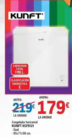 E.Leclerc Kunft - congelador horizontal kfc912l oferta