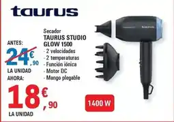 E.Leclerc Taurus - secador glow 1500 oferta
