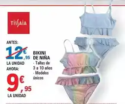 E.Leclerc Tissaia - bikini de nina oferta