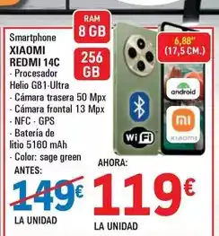 E.Leclerc Xiaomi - redmi 14c procesador oferta