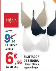 E.Leclerc Tissaia - sujetador de senora oferta