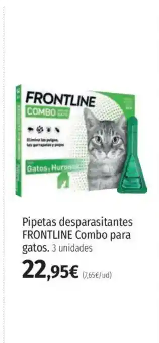 El Corte Inglés FRONTLINE Pipetas desparasitantes Combo para gatos oferta