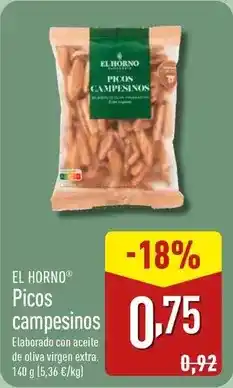 ALDI El horno - picos campesinos oferta