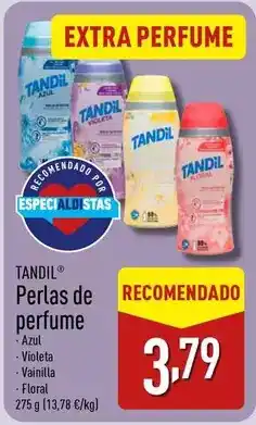 ALDI Tandil - perlas de perfume oferta