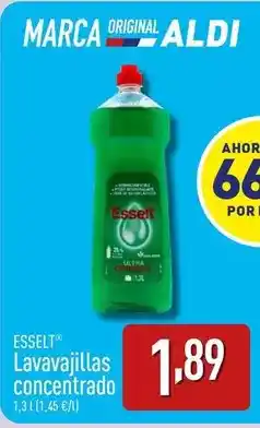 ALDI Esselt - lavavajillas concentrado oferta