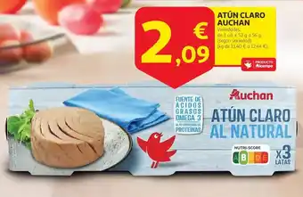 Alcampo Auchan - atun claro oferta