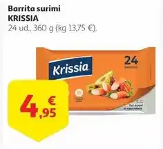 Alcampo Krissia - barrita surimi oferta