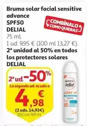 Alcampo Delial - spf50 oferta