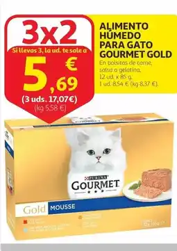 Alcampo Purina - alimento humedo para gato gourmet gold oferta