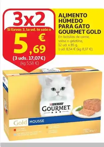 Alcampo Purina - alimento humedo para gato gourmet gold oferta