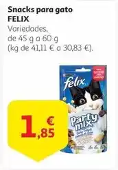 Alcampo Felix - snacks para gato oferta