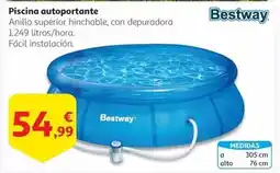 Alcampo Bestway - piscina autoportante oferta