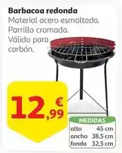 Alcampo Barbacoa redonda oferta