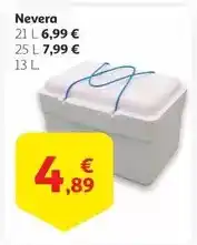 Alcampo Nevera oferta