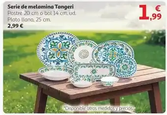 Alcampo Serie de melamina tangeri oferta