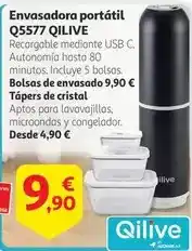 Alcampo Quilive - envasadora portatil q5577 oferta