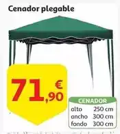 Alcampo Cenador plegable oferta