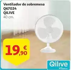Alcampo Quilive - ventilador de sobremesa q67024 oferta