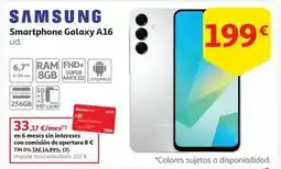Alcampo Samsung - smartphone galaxy a16 oferta
