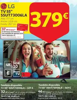 Alcampo Lg - tv 55 55ut73006la oferta