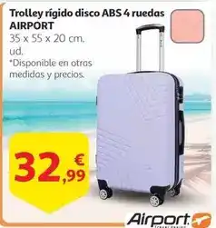 Alcampo Abs - trolley rigido disco 4 ruedas oferta