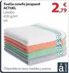 Alcampo Jacquard - toalla cenefa oferta