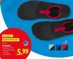 Lidl Crivit - escarpinés oferta