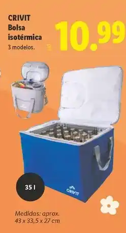 Lidl Crivit - bolsa isotermica oferta