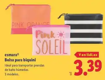 Lidl Esmara - bolsa para biquini oferta