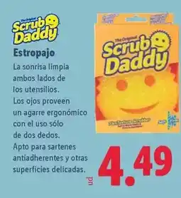 Lidl Scrub daddy - estropajo oferta