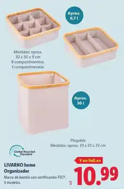 Lidl Livarno home - organizador oferta