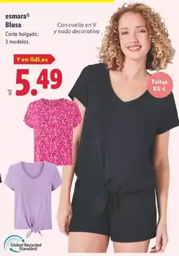 Lidl Esmara - blusa oferta
