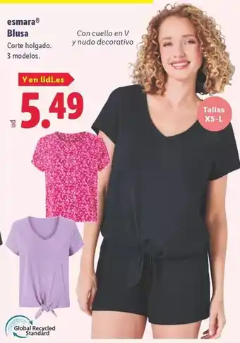 Lidl Esmara - blusa oferta