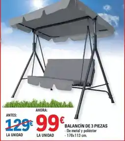 E.Leclerc Balancin de 3 piezas oferta
