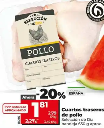 Maxi Dia Cuartos traseros de pollo oferta