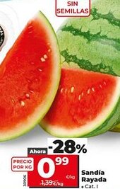 Maxi Dia Sandía Rayada oferta