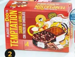 Maxi Dia Helado sandwich sabor a nata oferta