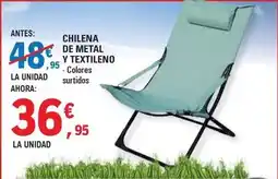 E.Leclerc Chilena de metal y textileno oferta