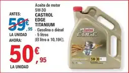 E.Leclerc Castrol - aceite de motor 5w-30 oferta