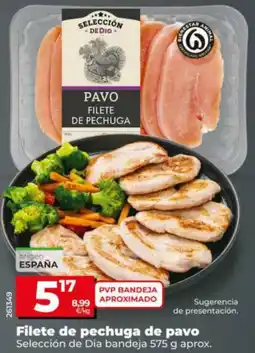 Maxi Dia Filete de pechuga de pavo oferta