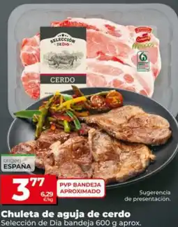 Maxi Dia Chuleta de aguja de cerdo oferta